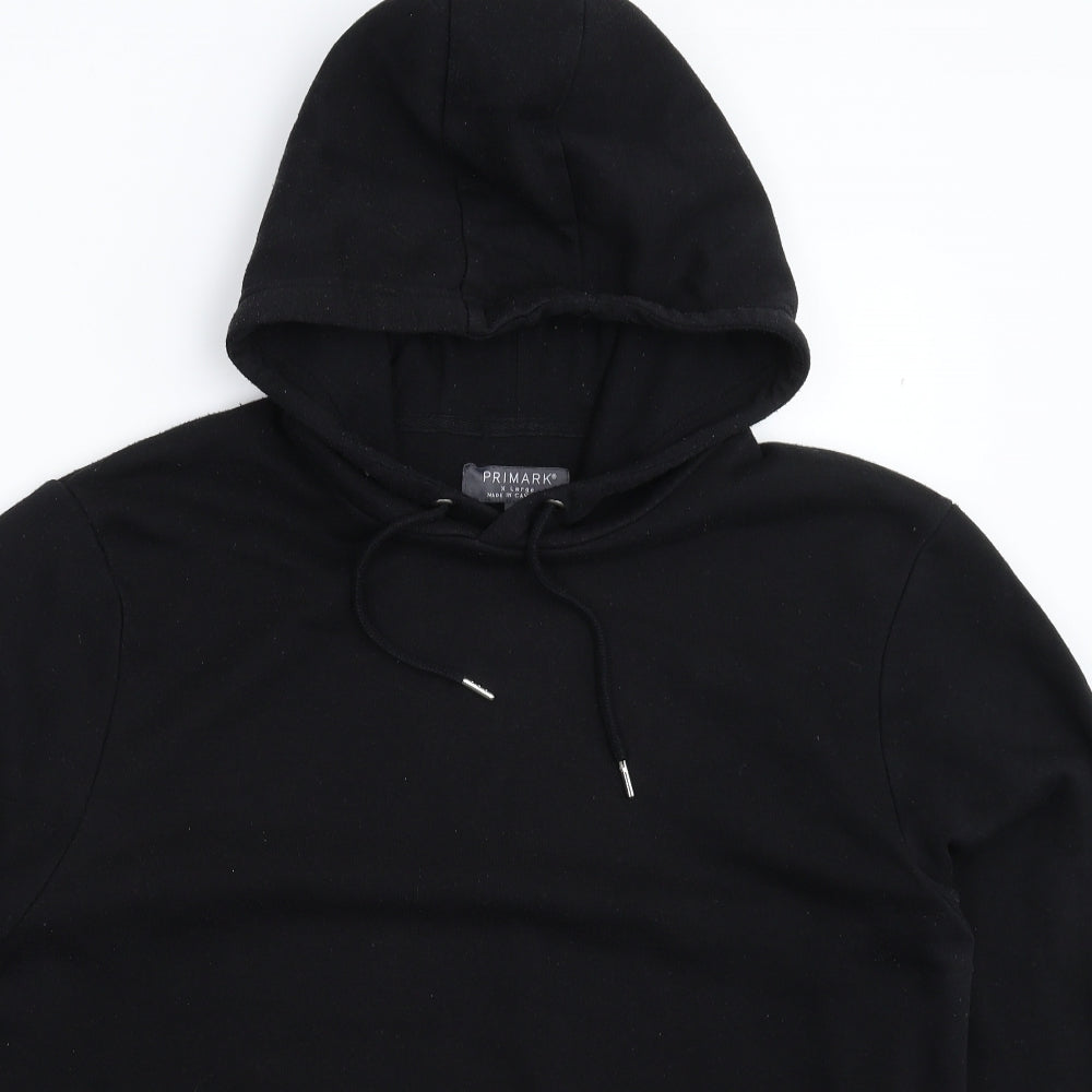 Primark Mens Black   Pullover Hoodie Size XL