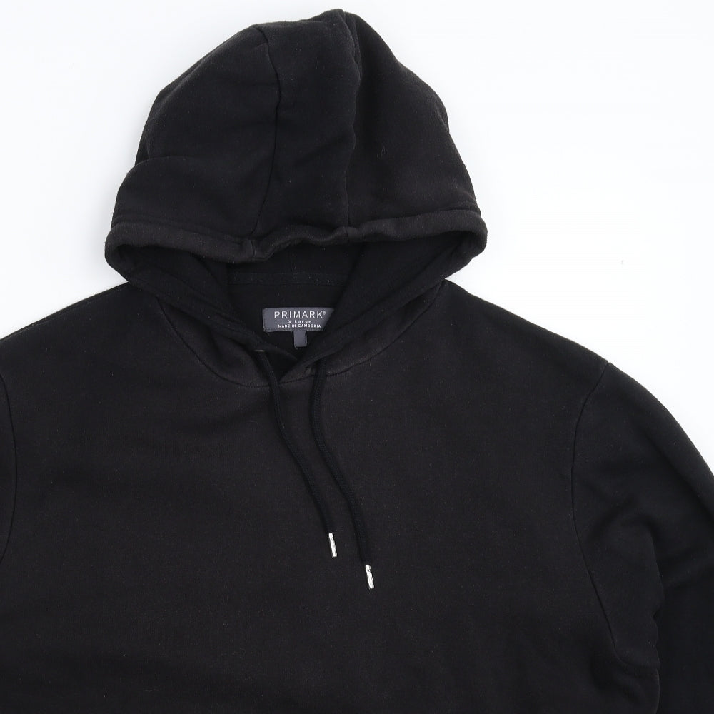 Primark Mens Black   Pullover Hoodie Size XL