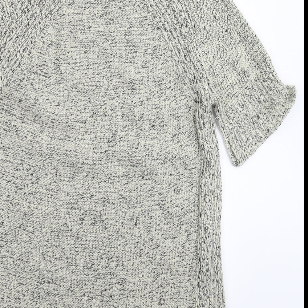 New Look Womens Grey  Knit Jumper Dress  Size L