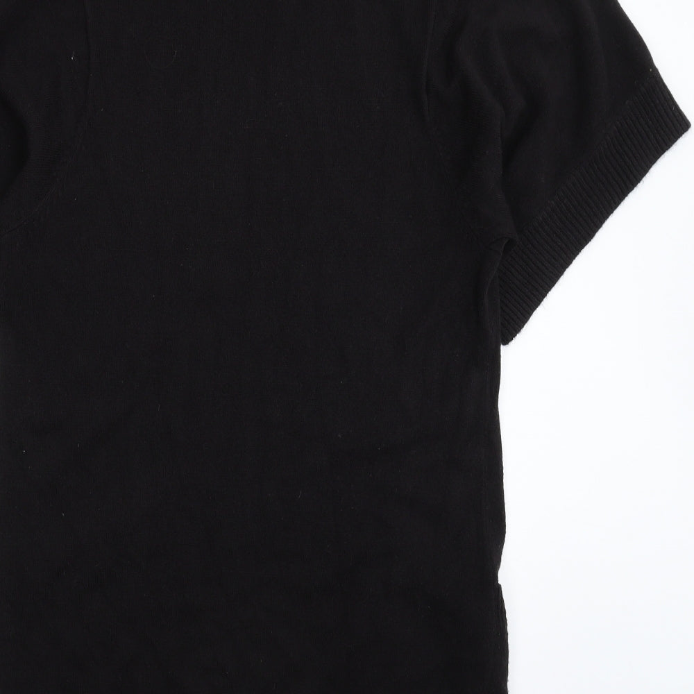 George Womens Black  Knit Jumper Dress  Size 16