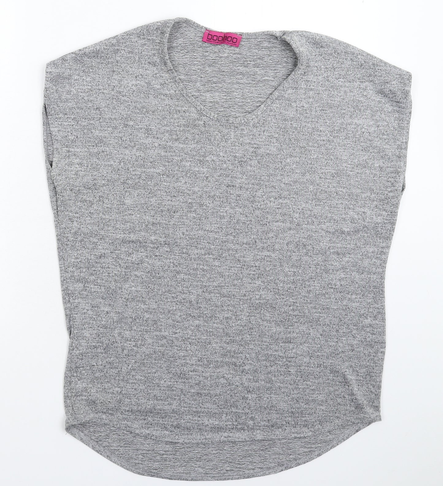 Boohoo Womens Grey   Basic Tank Size L