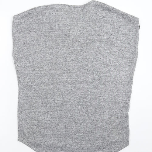 Boohoo Womens Grey   Basic Tank Size L