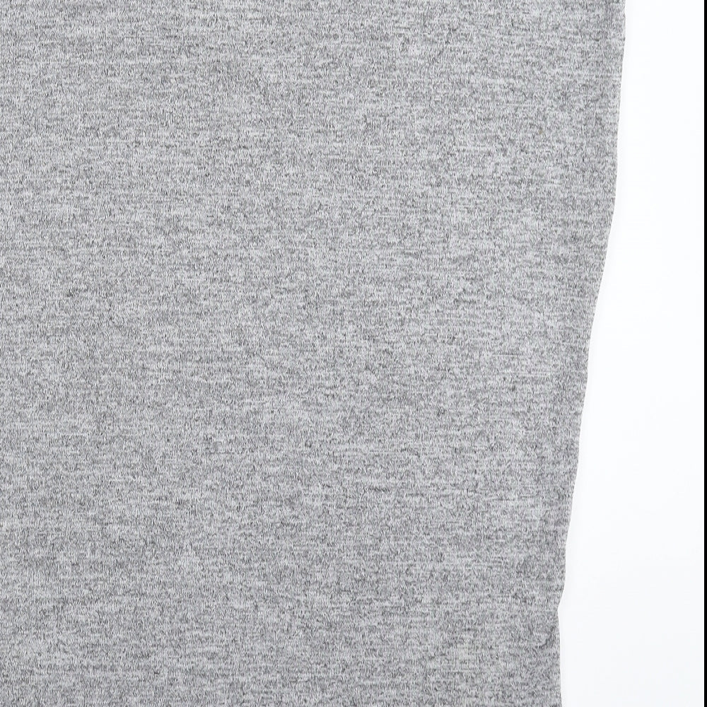 Boohoo Womens Grey   Basic Tank Size L