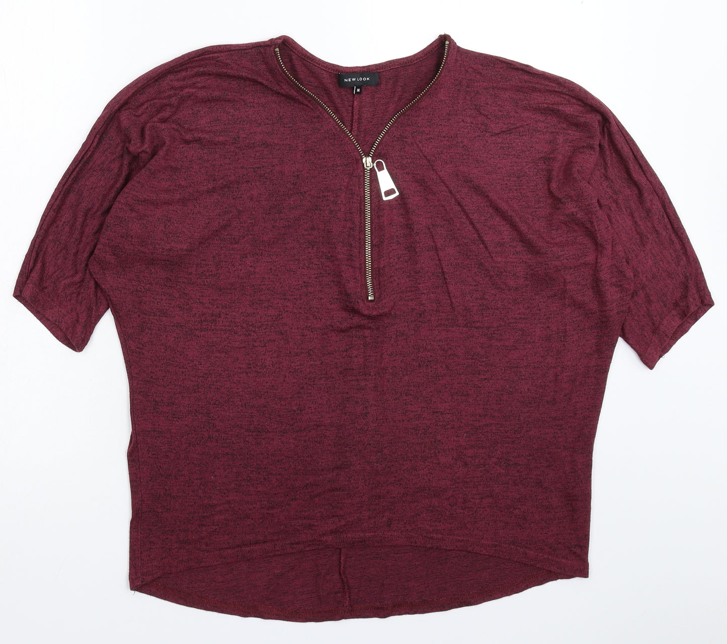 New Look Womens Brown  Knit Pullover Jumper Size M