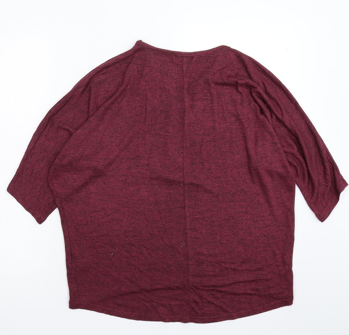 New Look Womens Brown  Knit Pullover Jumper Size M