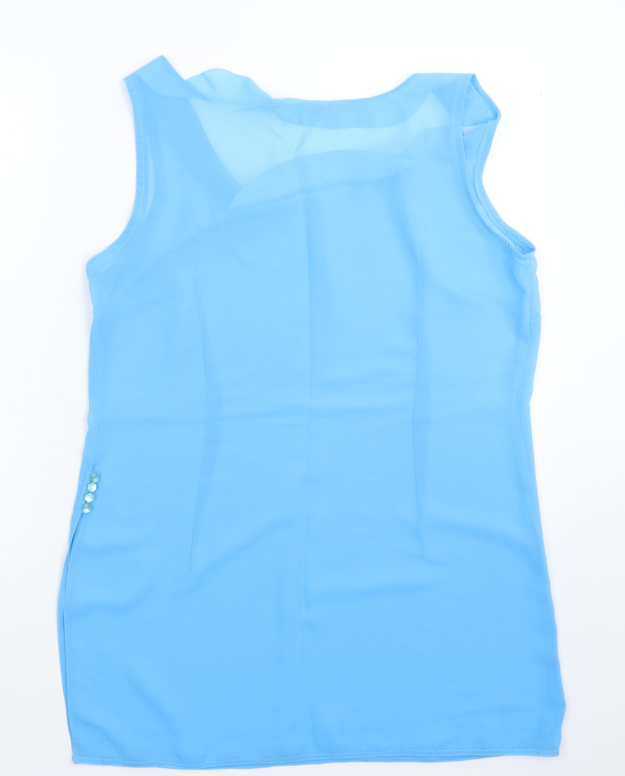 Preworn Womens Blue   Basic Blouse Size L