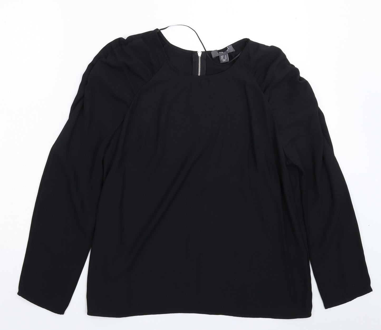 Primark Womens Black   Basic Blouse Size 16