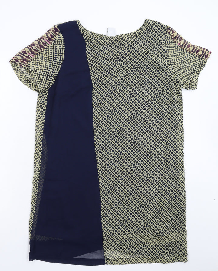 VERO MODA Womens Multicoloured Geometric  Mini  Size L