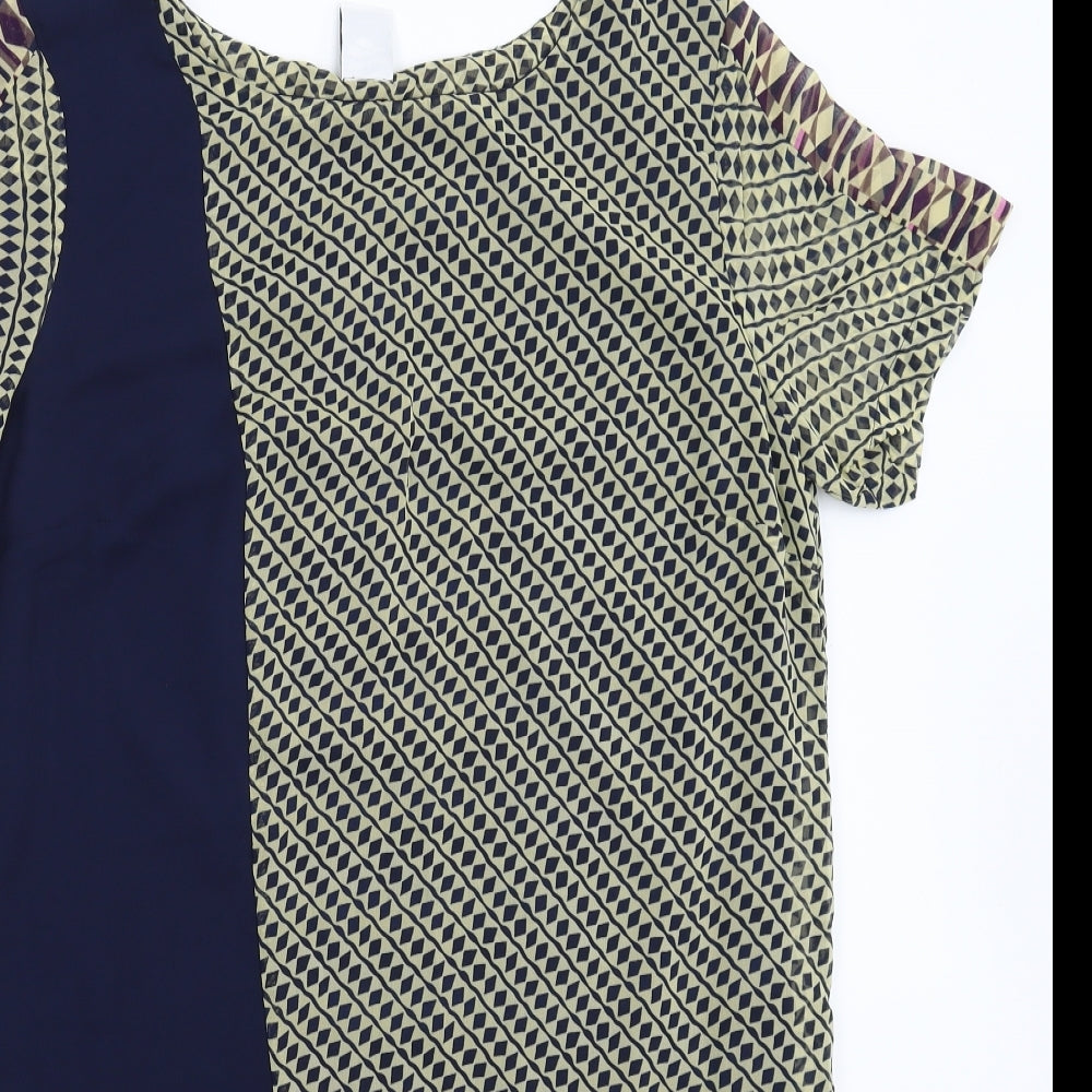 VERO MODA Womens Multicoloured Geometric  Mini  Size L