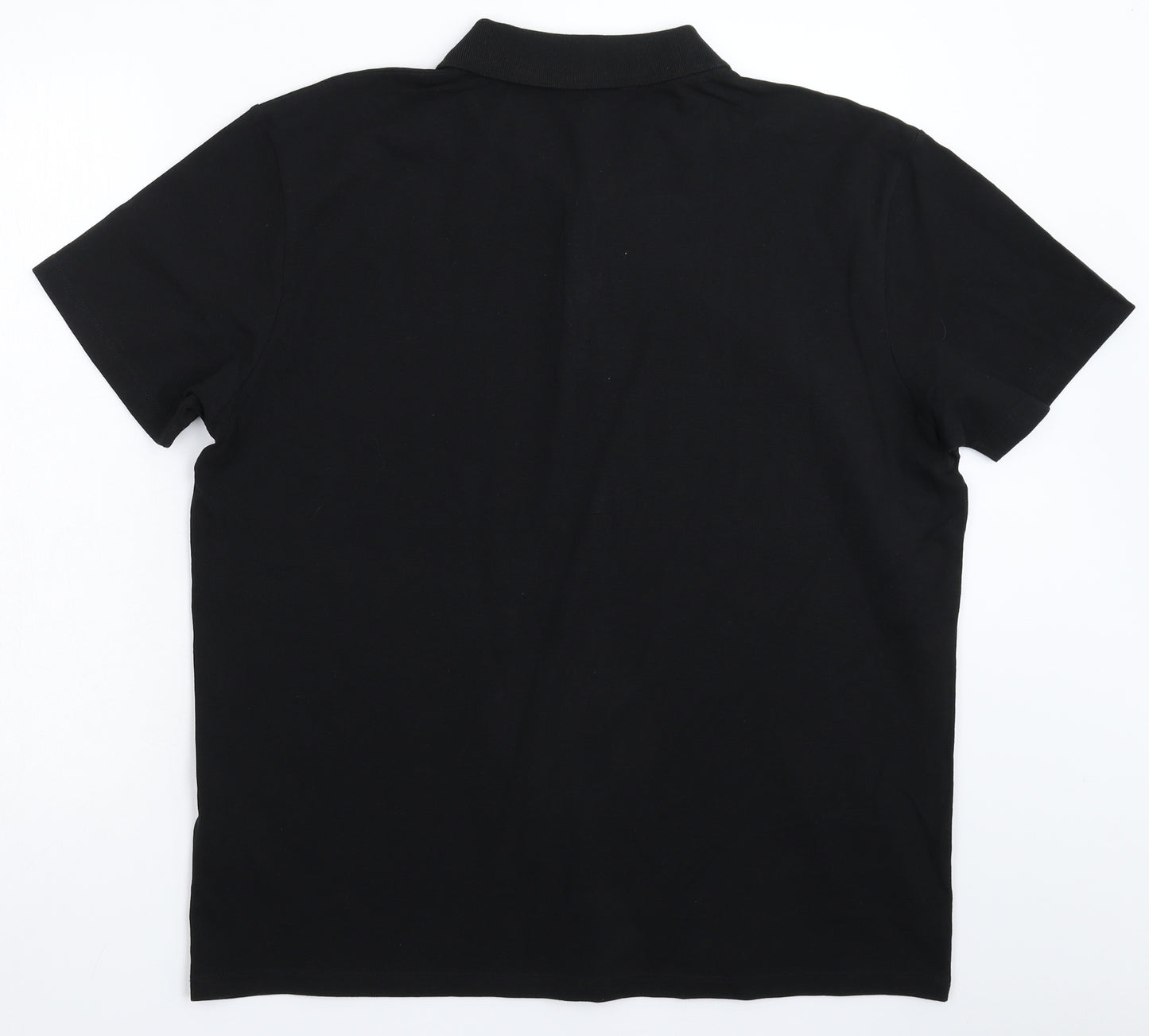 Peacocks Mens Black    Polo Size XL