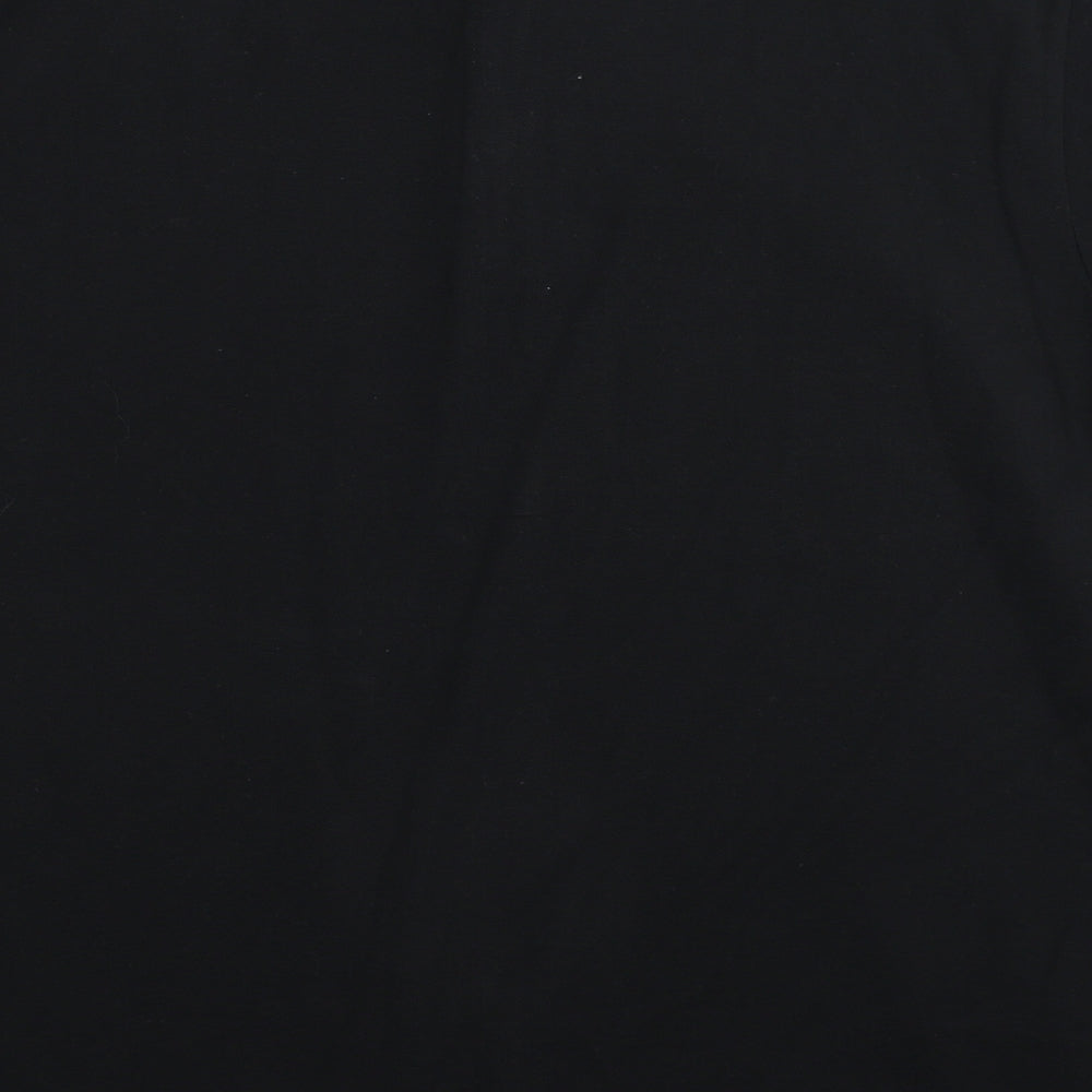 Peacocks Mens Black    Polo Size XL