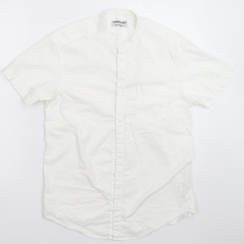 Cedar Wood State Mens White    Button-Up Size M