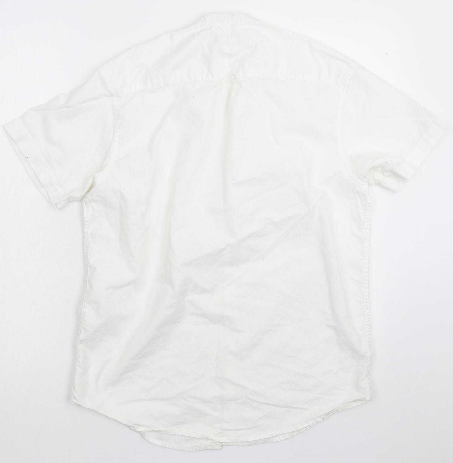 Cedar Wood State Mens White    Button-Up Size M