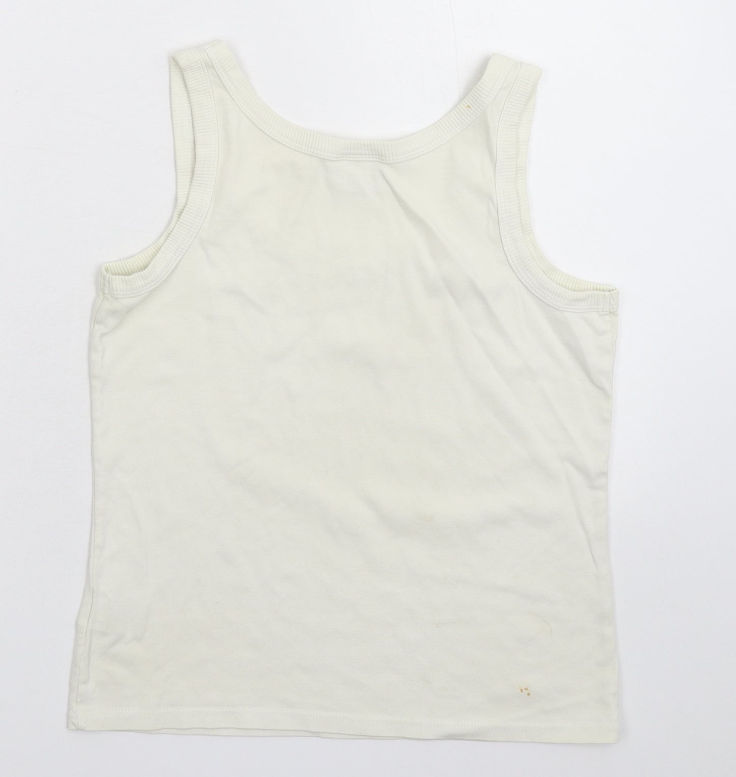 NEXT Womens White   Basic Tank Size 14