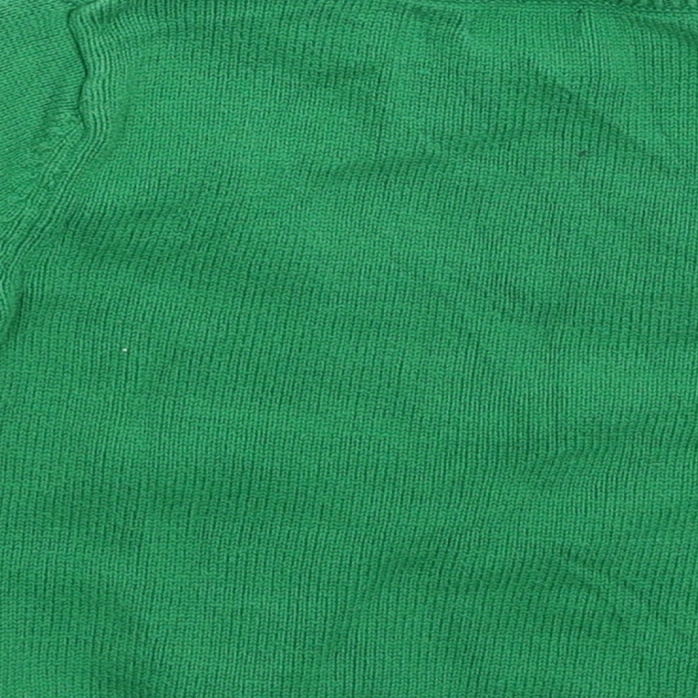 NEXT Baby Green  Knit Pullover Jumper Size 12-18 Months  - Christmas