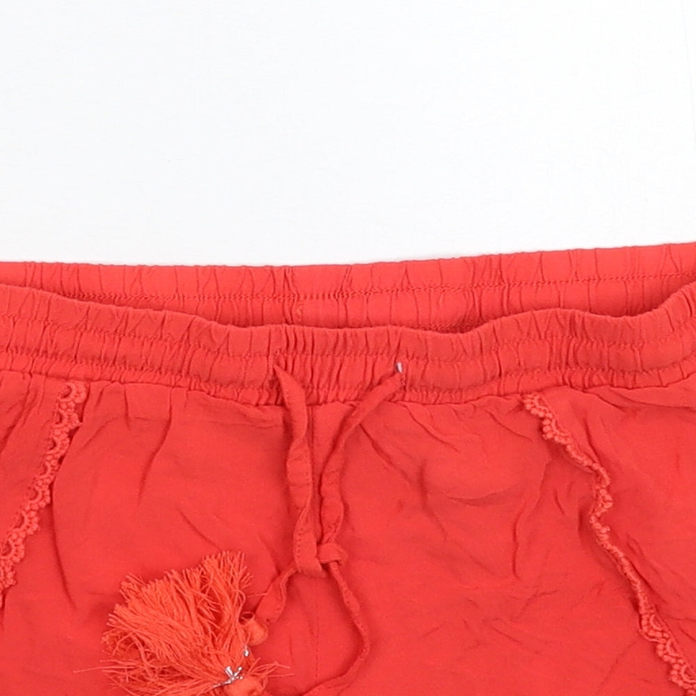 Primark Womens Pink   Hot Pants Shorts Size 10