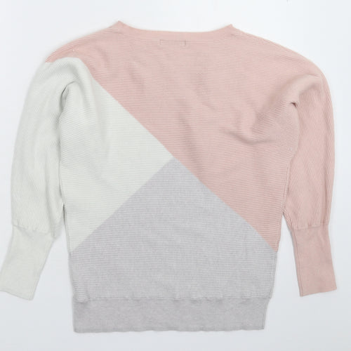 F&F Womens Multicoloured  Knit Pullover Jumper Size 12