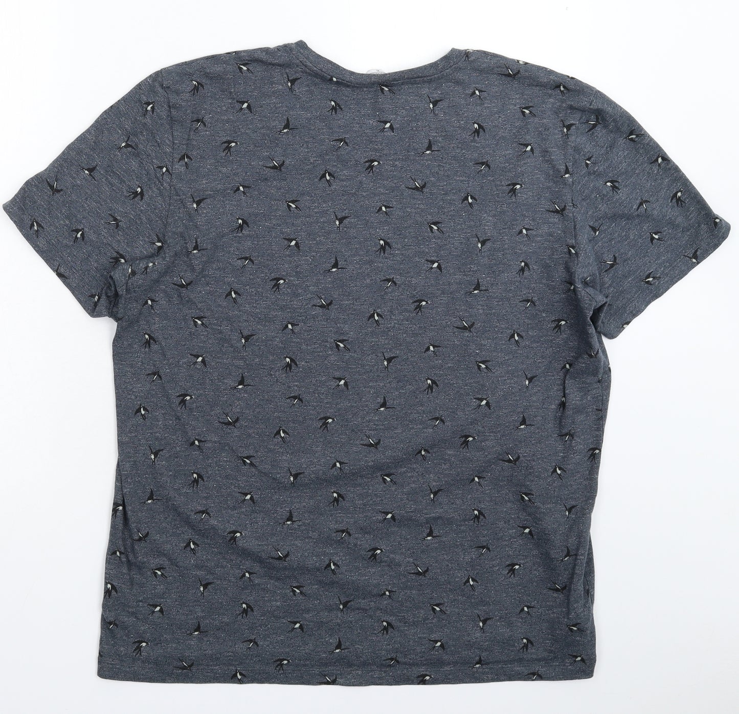 NEXT Mens Grey    T-Shirt Size XL