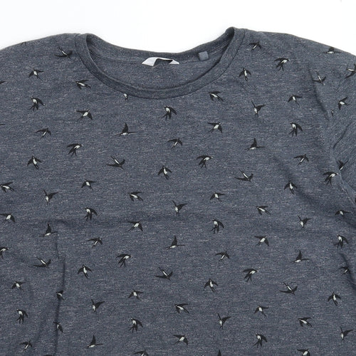 NEXT Mens Grey    T-Shirt Size XL