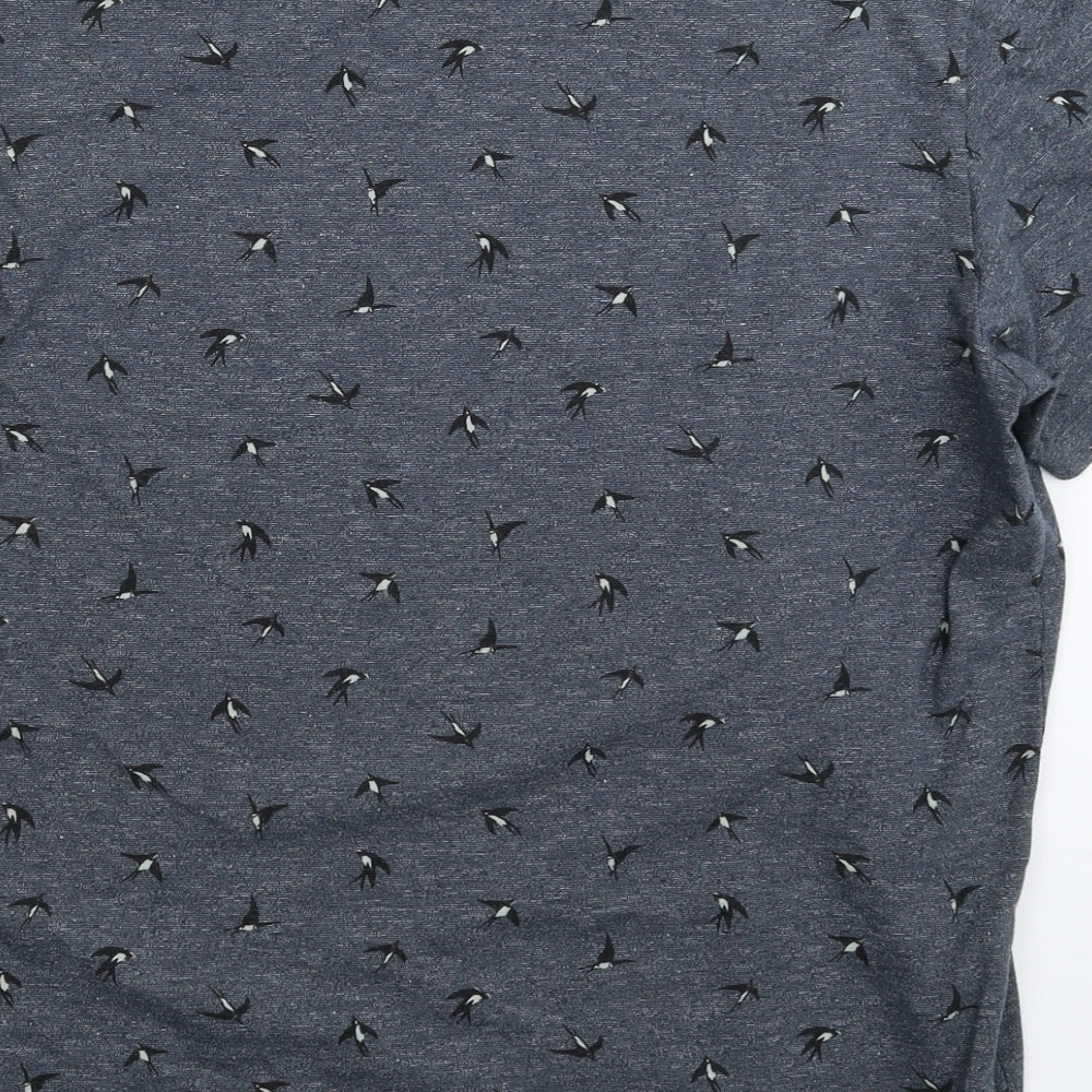 NEXT Mens Grey    T-Shirt Size XL