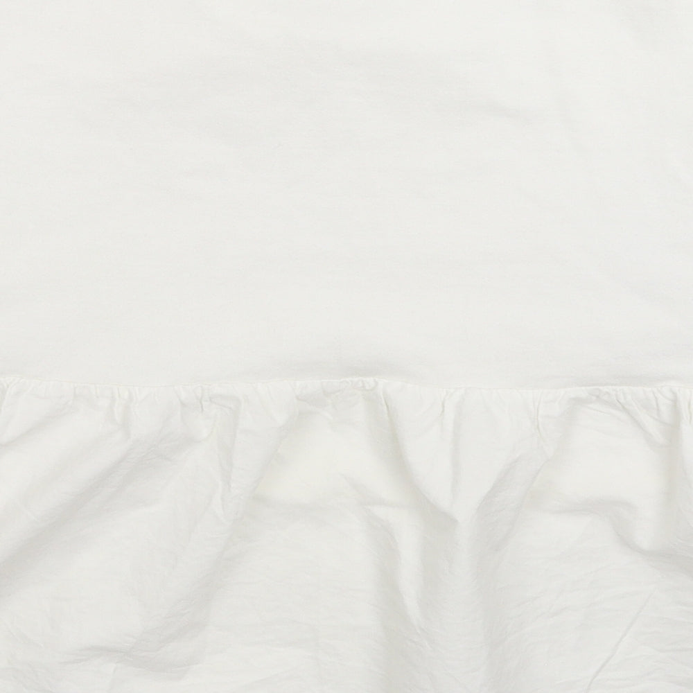 Primark Womens White   Pullover Sweatshirt Size 12