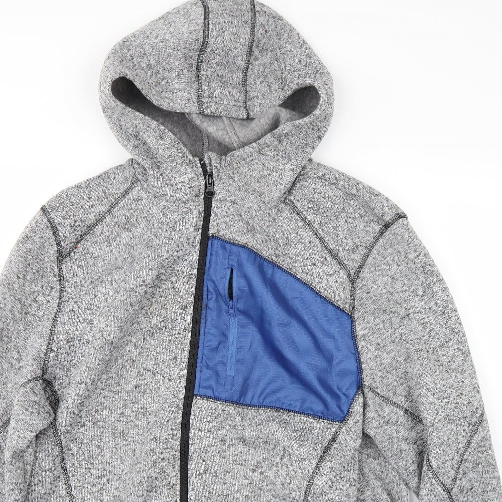 Crivit Mens Grey   Full Zip Hoodie Size XL