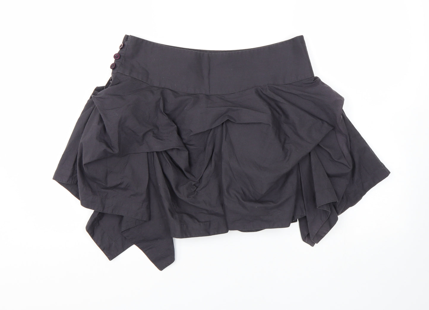 AllSaints Womens Grey   Flare Skirt Size 10