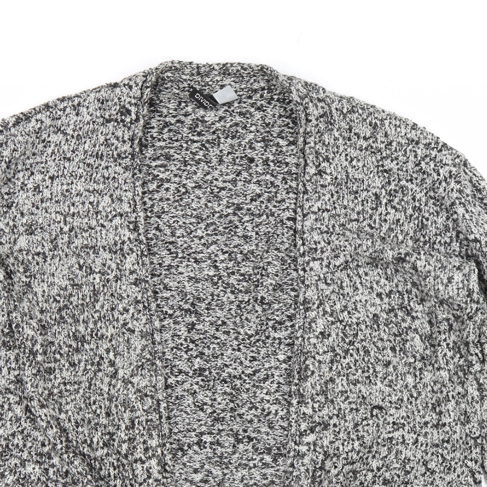 H&M Womens Grey   Cardigan Jumper Size M