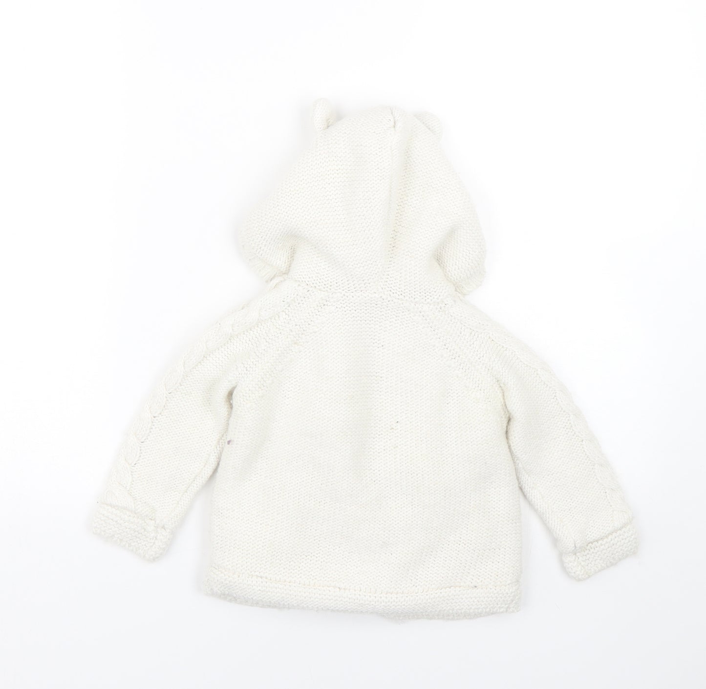 M&S Baby Beige   Cardigan Jumper Size 18-24 Months