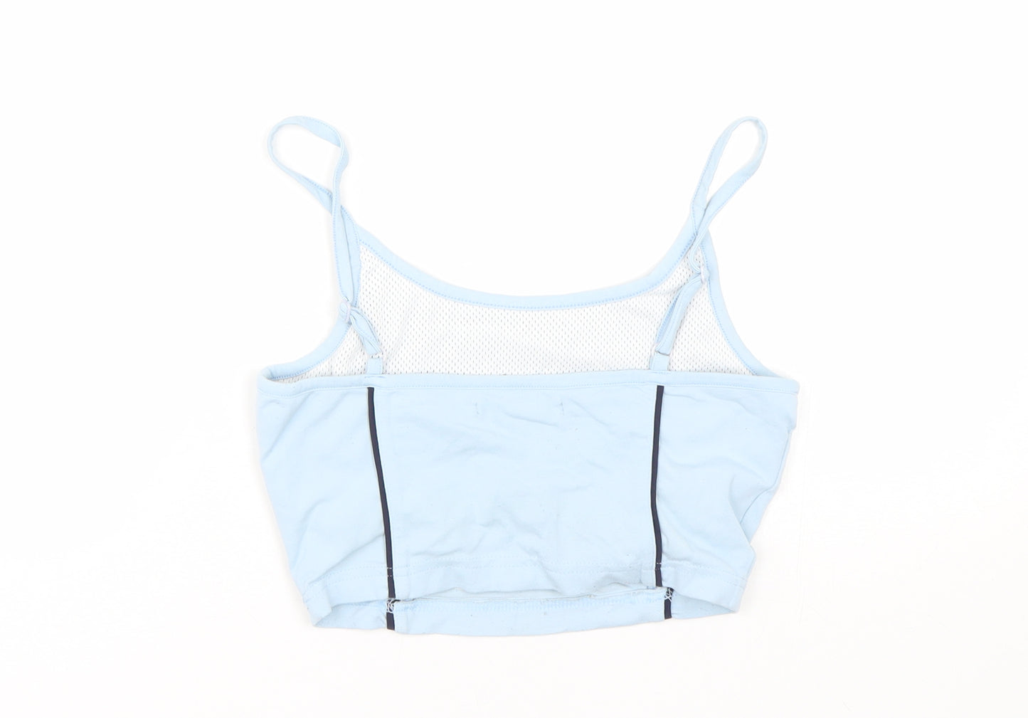 US Athletic Womens Blue   Cropped Tank Size 8