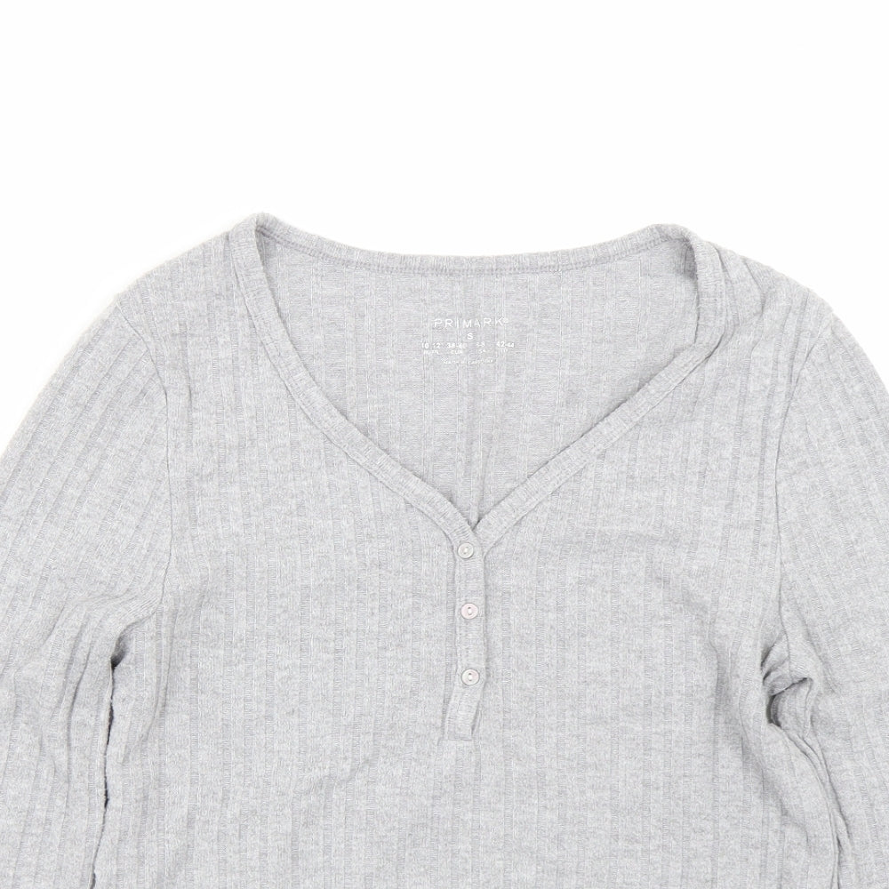 Primark Womens Grey   Basic T-Shirt Size S