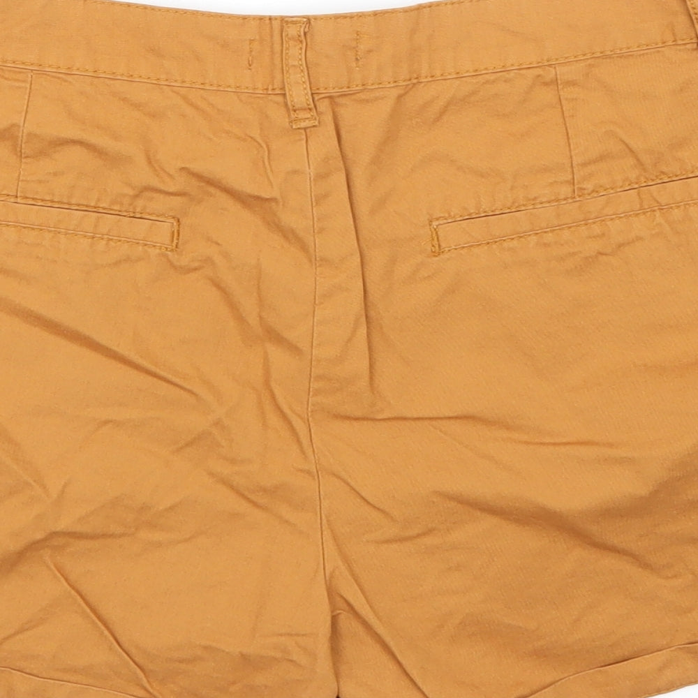 Primark Womens Brown   Paperbag Shorts Size 14