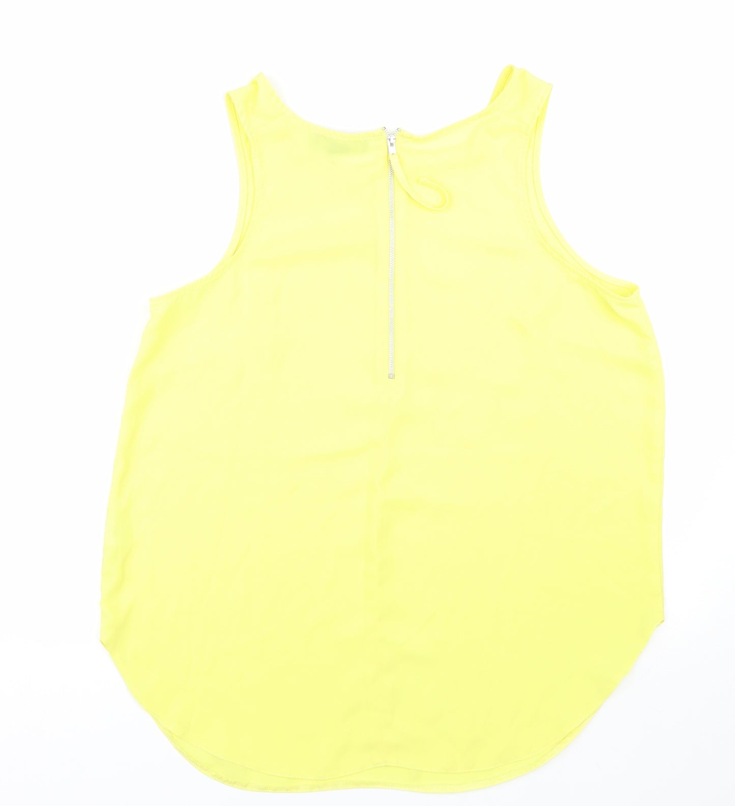 Primark Womens Yellow   Basic Tank Size 16