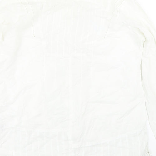 Preworn Womens White   Basic Button-Up Size 12