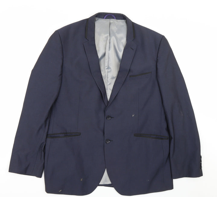 Burton Mens Blue Jacket Suit Size 42