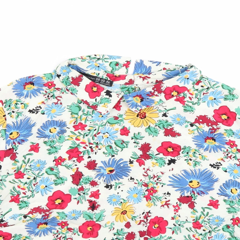 Primark Womens Multicoloured Floral  Basic Blouse Size 20
