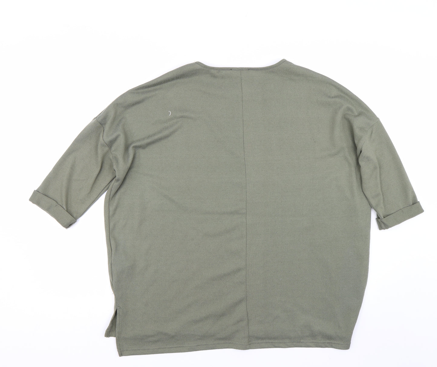 New Look Womens Green   Pullover Jumper Size M