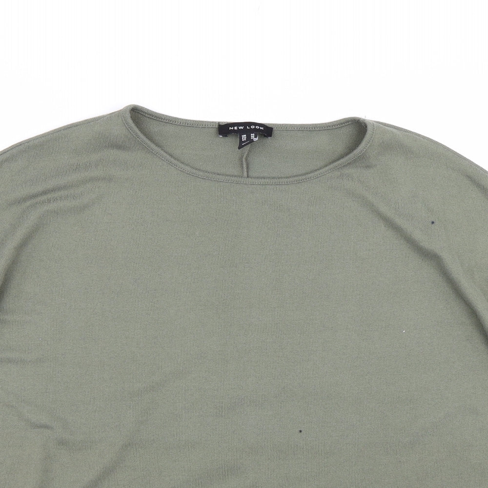 New Look Womens Green   Pullover Jumper Size M