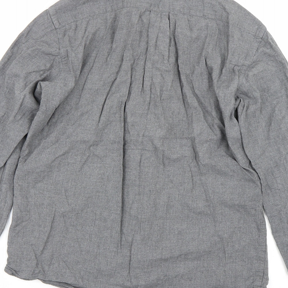 Uniqlo Mens Grey    Button-Up Size XS