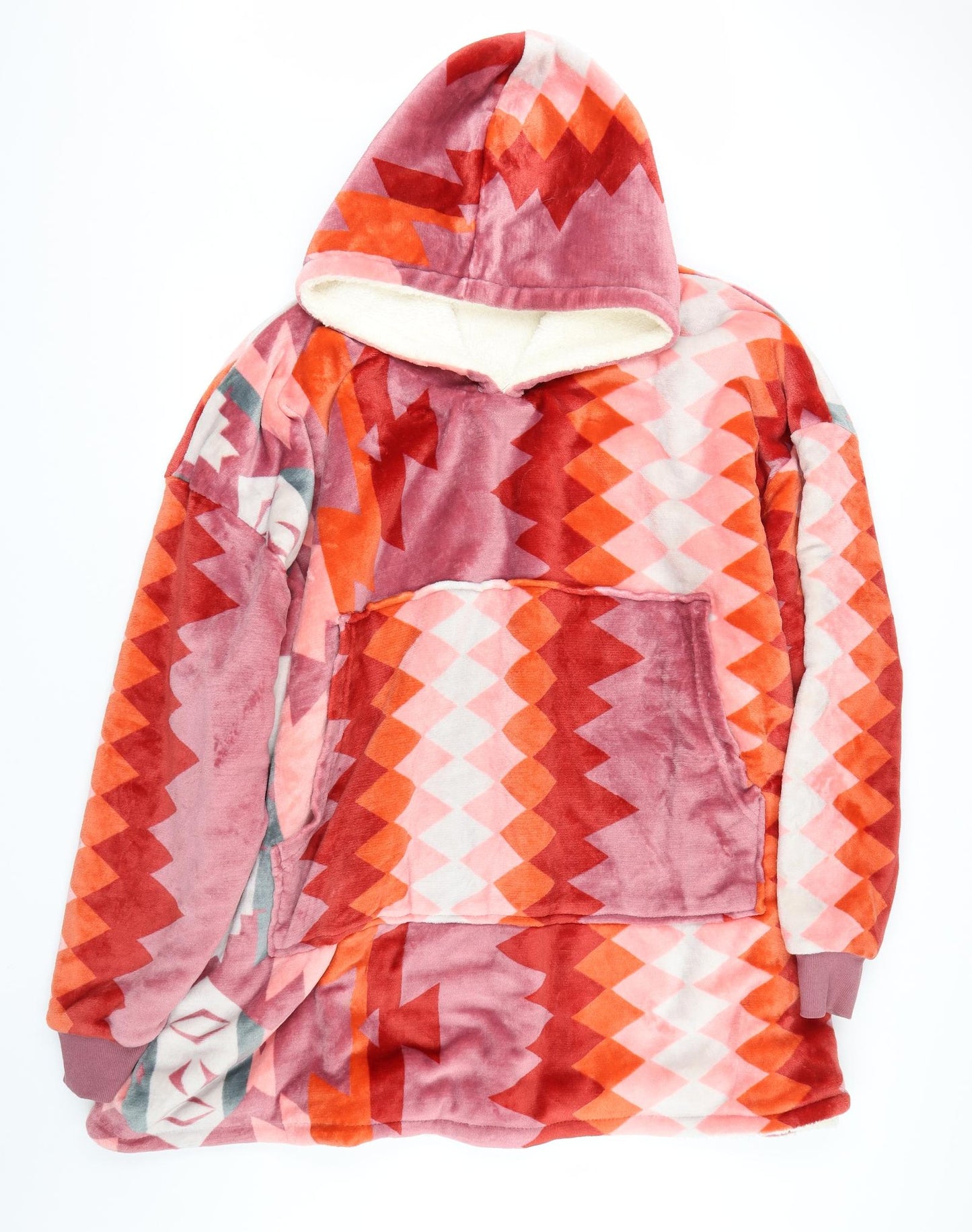 Preworn Womens Multicoloured Geometric  Cami Gown Size XL