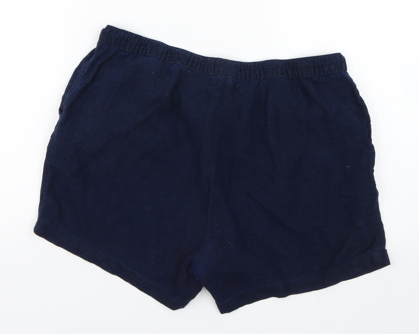 Papaya Womens Blue   Sweat Shorts Size 12