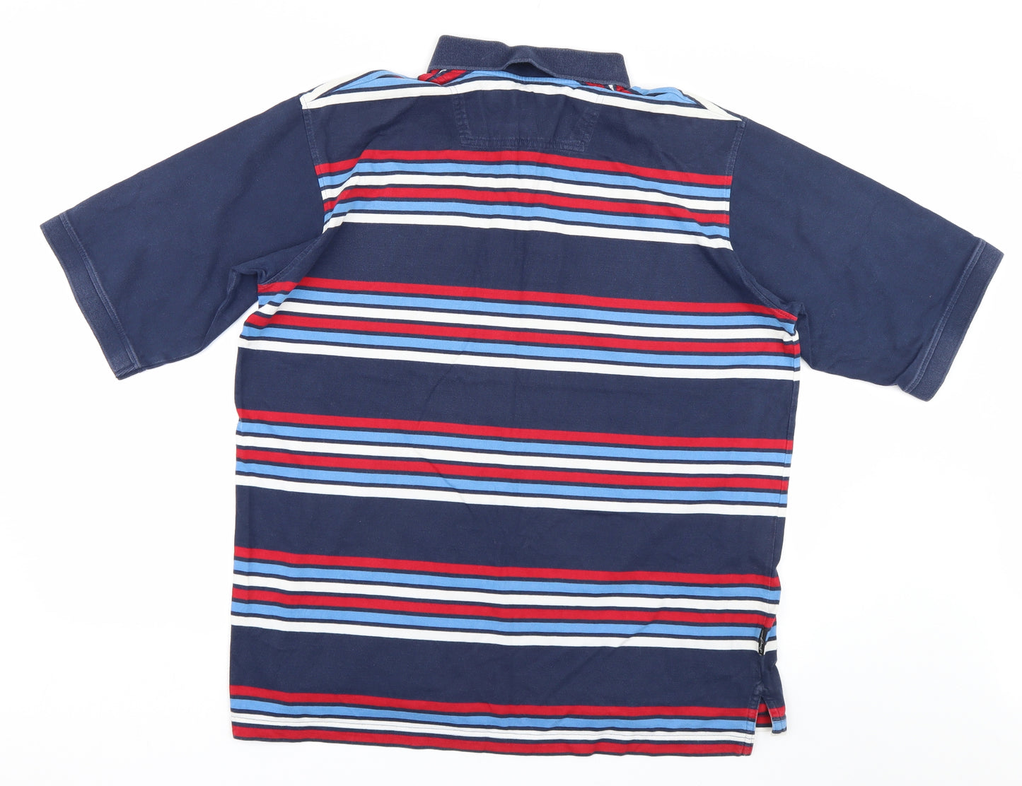 Sean John Mens Multicoloured Striped   Polo Size L