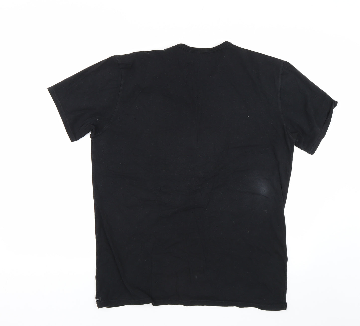 Calvin Klein Mens Black    T-Shirt Size XL