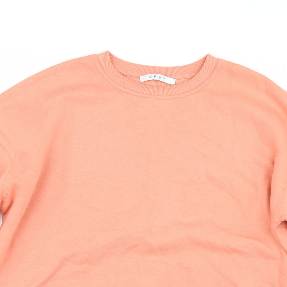 Very Womens Pink   Pullover Sweatshirt Size 14