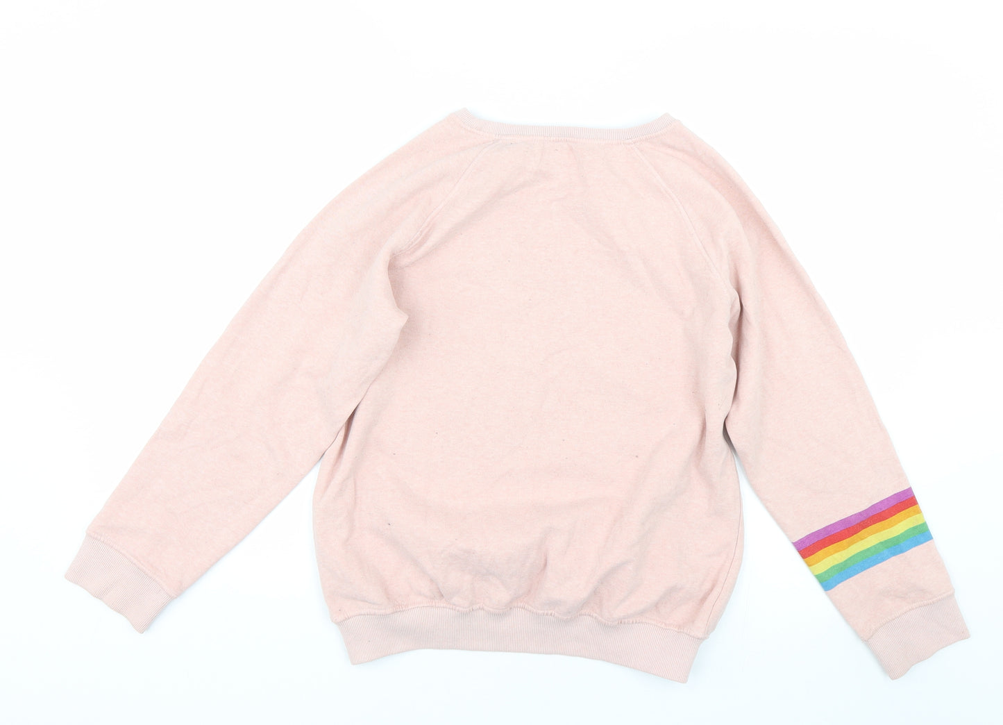 NEXT Girls Pink   Pullover Sweatshirt Size 14 Years