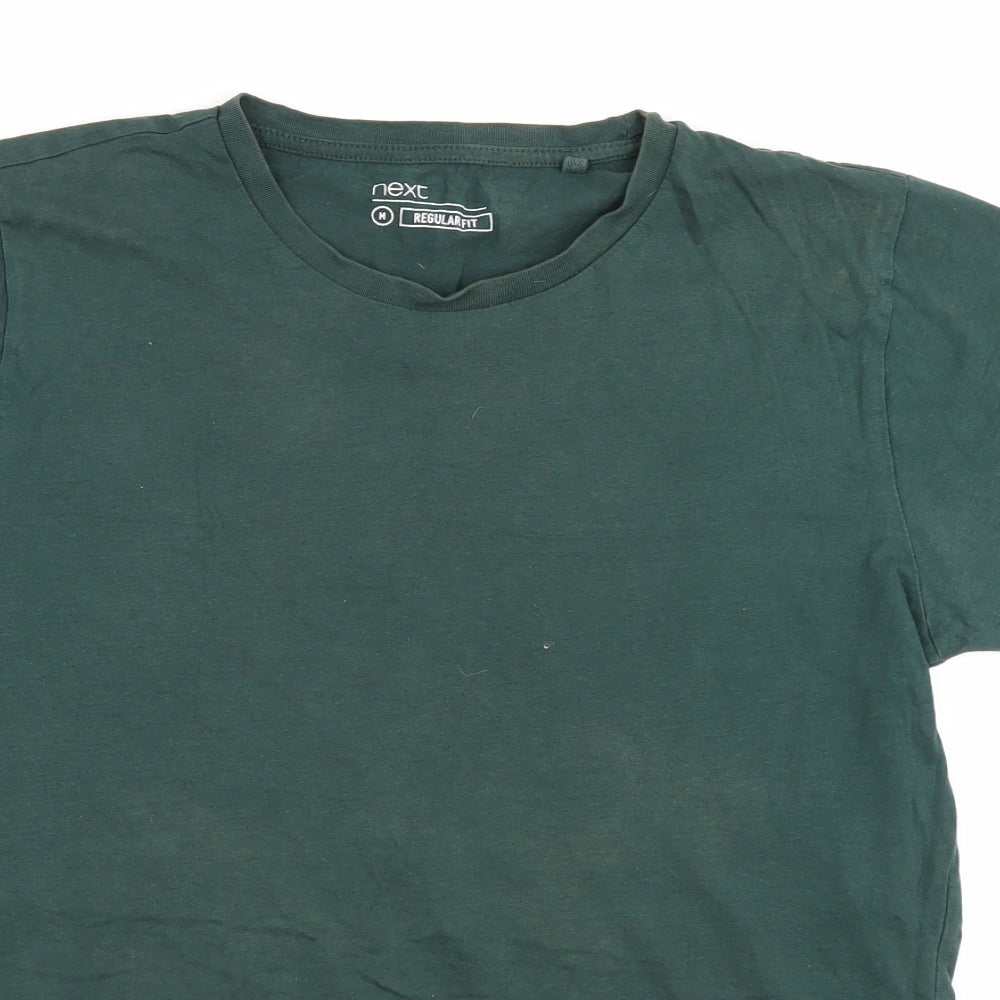 NEXT Mens Green    T-Shirt Size M