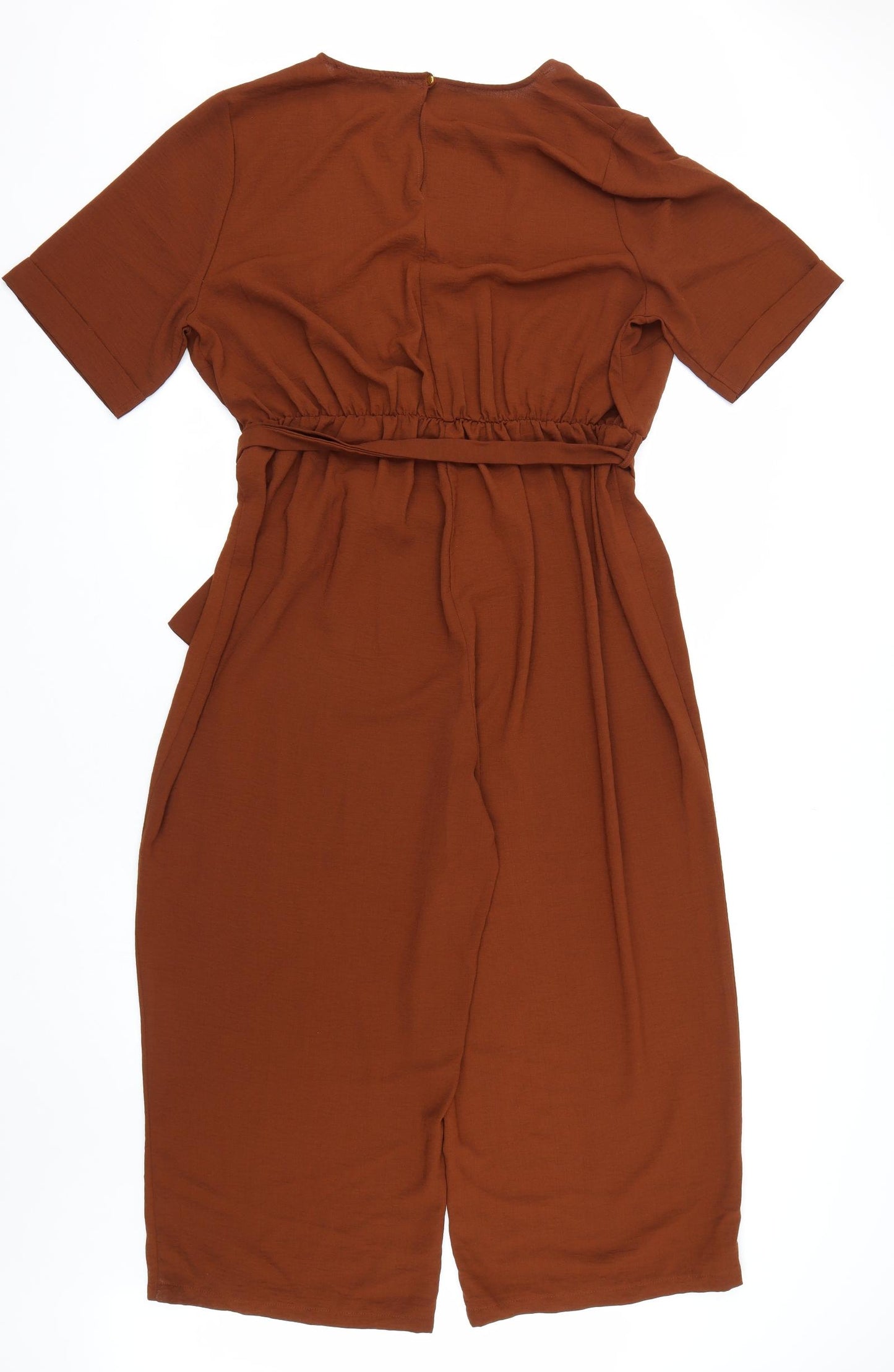 George Womens Brown   Jumpsuit One-Piece Size 18 L22 in