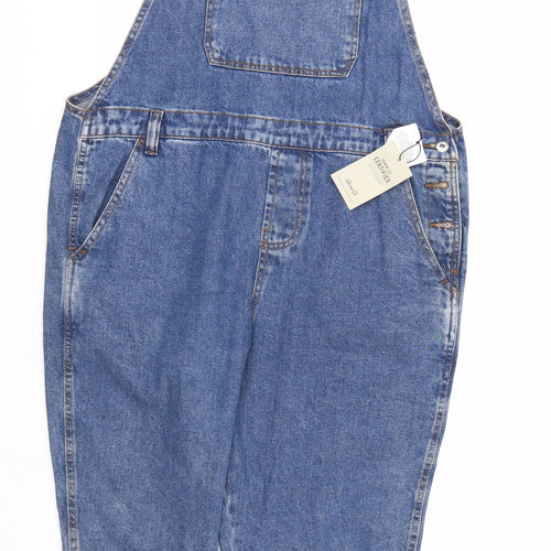 Denim & co Womens Blue   Dungaree One-Piece Size 16 L23 in