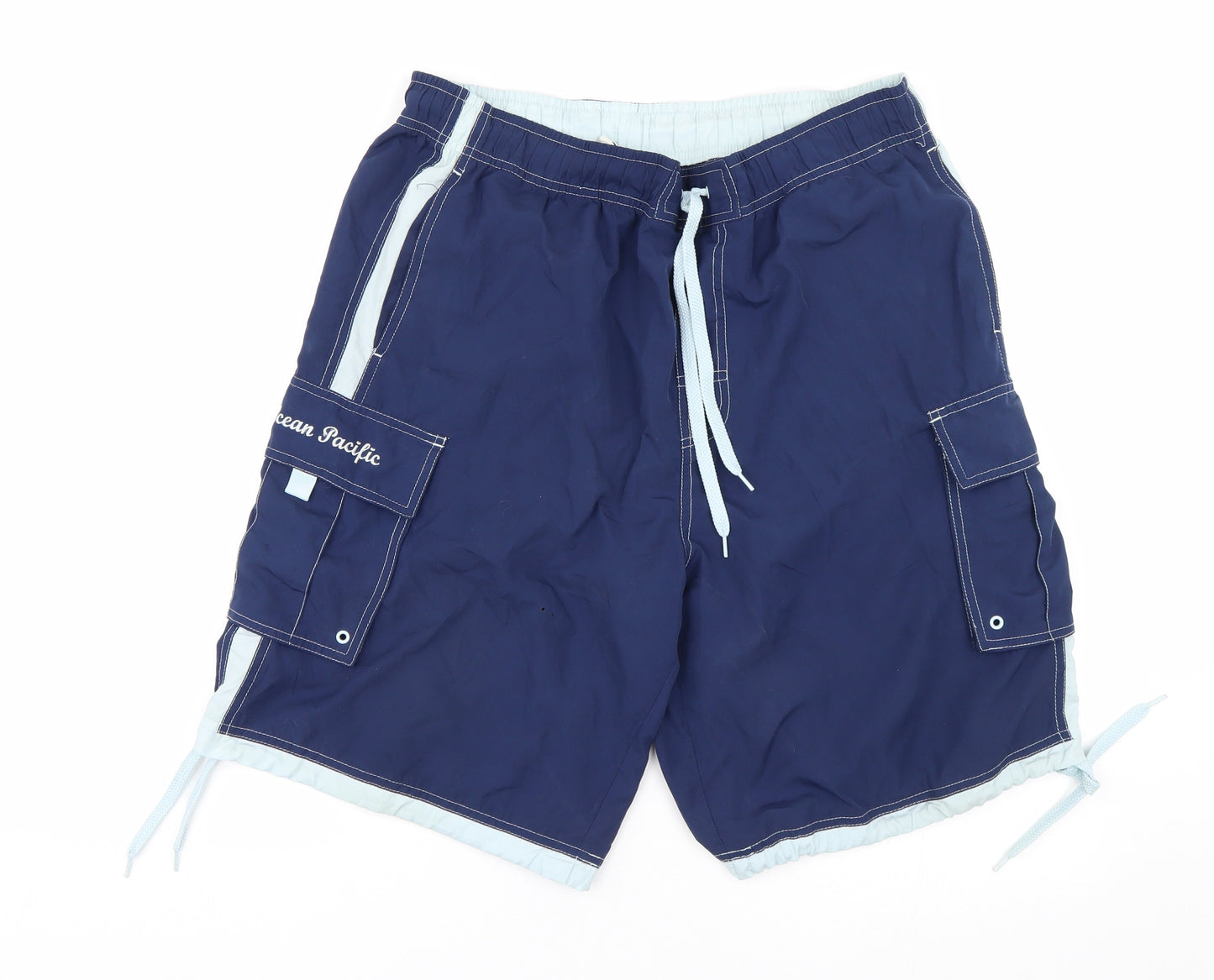 Sunwear Mens Blue   Athletic Shorts Size L
