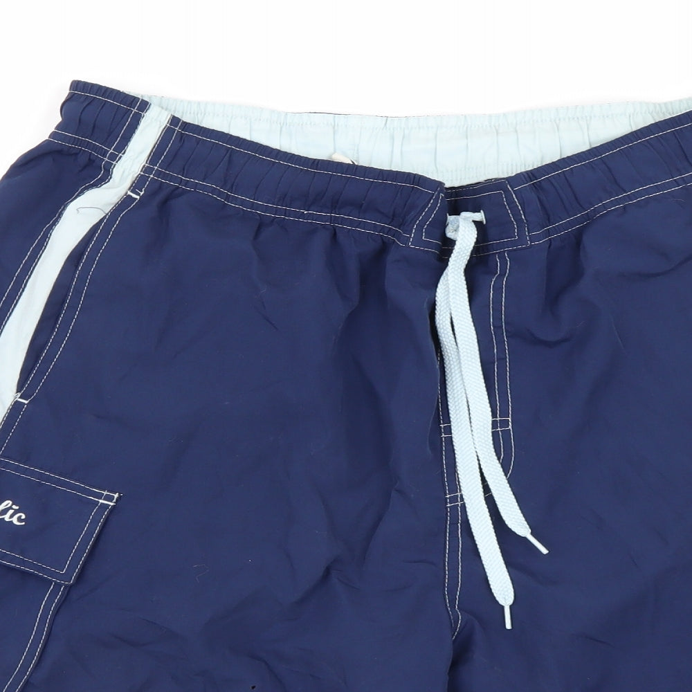 Sunwear Mens Blue   Athletic Shorts Size L